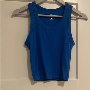 Hollister Cobalt Ribbed Tank Top